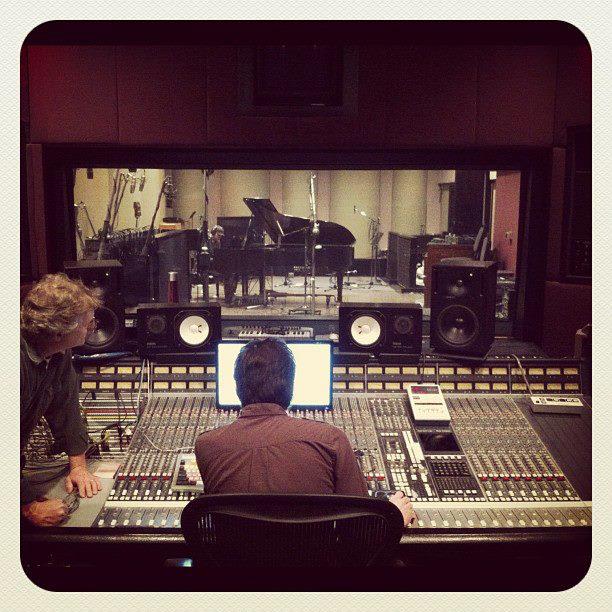 Greg Panciera Recording Christian Cullen on Piano at Tonezone Studios