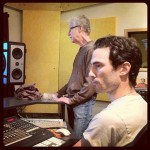 Greg Panciera and Rick Chudacoff looking serious at Waterdog Studios